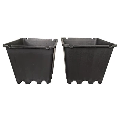 Macetas de plástico para vivero de 1 galón